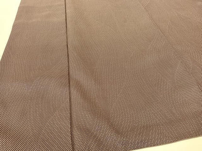 平和屋着物■お召　格子柄　立涌文　正絹　逸品　AAAM7547np