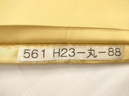 平和屋着物◎六通柄袋帯 正倉院亀甲花文 金糸 正絹 逸品 AAAM7921jz