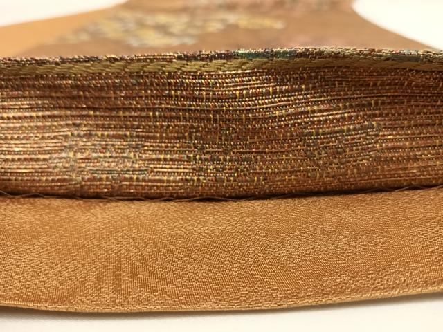 平和屋着物◎六通柄袋帯 正倉院華文 正絹 逸品 AAAM8490wt