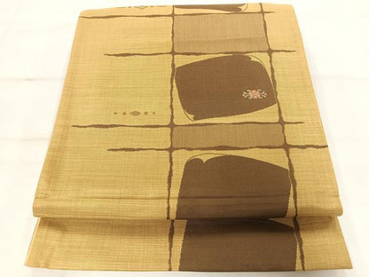 平和屋着物◎六通柄袋帯 花間道 正絹 逸品 AAAM8675yx
