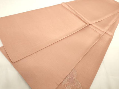 平和屋着物◎太鼓柄袋帯 すいせん 銀糸 正絹 逸品 AAAN1166ru