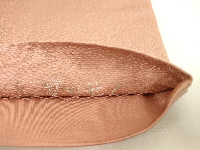 平和屋着物◎太鼓柄袋帯 すいせん 銀糸 正絹 逸品 AAAN1166ru