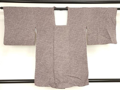 平和屋着物■道行コート 抽象文 正絹 逸品 AAAN3878bw