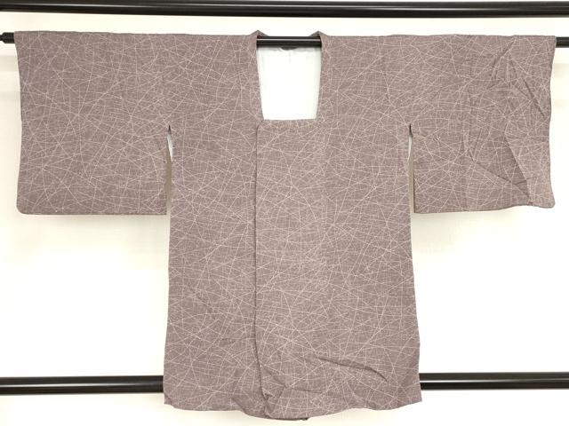 平和屋着物■道行コート 抽象文 正絹 逸品 AAAN3878bw