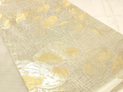 平和屋着物◎佐賀錦 六通柄袋帯 松文 金銀糸 正絹 逸品 AAAN4427pf