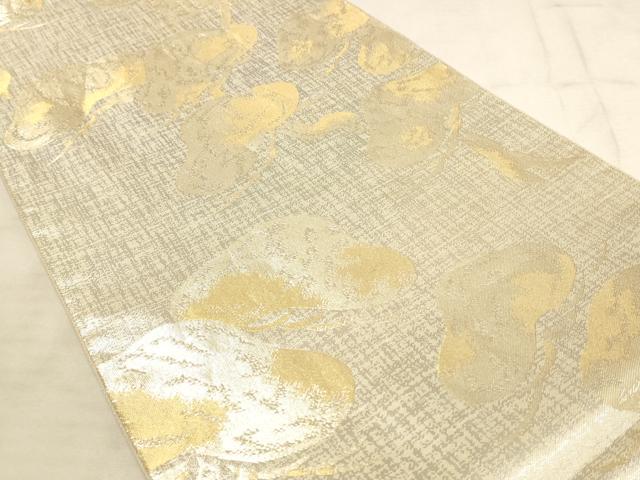 平和屋着物◎佐賀錦 六通柄袋帯 松文 金銀糸 正絹 逸品 AAAN4427pf