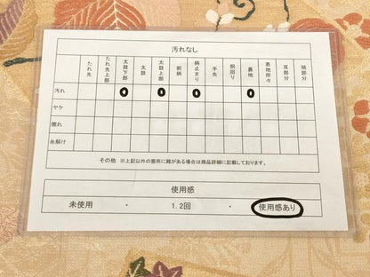 平和屋着物◎六通柄袋帯 唐織 扇面花文 金糸 正絹 逸品 AAAN4504pf