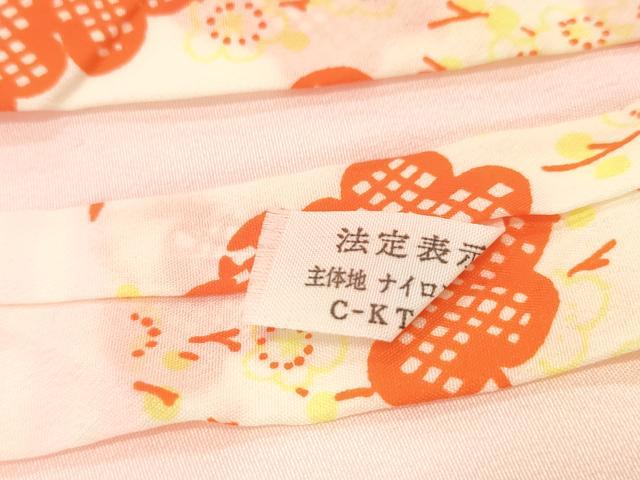平和屋着物■長襦袢　無双仕立て　霞文　正絹　逸品　AAAN4827ck