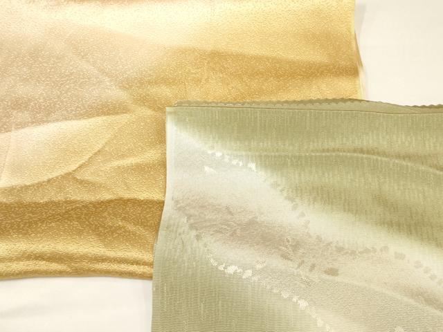 平和屋着物★和装小物　帯揚げ10枚セット　花地紋　暈し染め　逸品　AAAN5070ay
