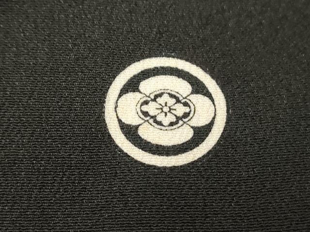 平和屋着物■豪華黒留袖 駒刺繍 草花文 金彩 正絹 逸品 AAAN9210bw