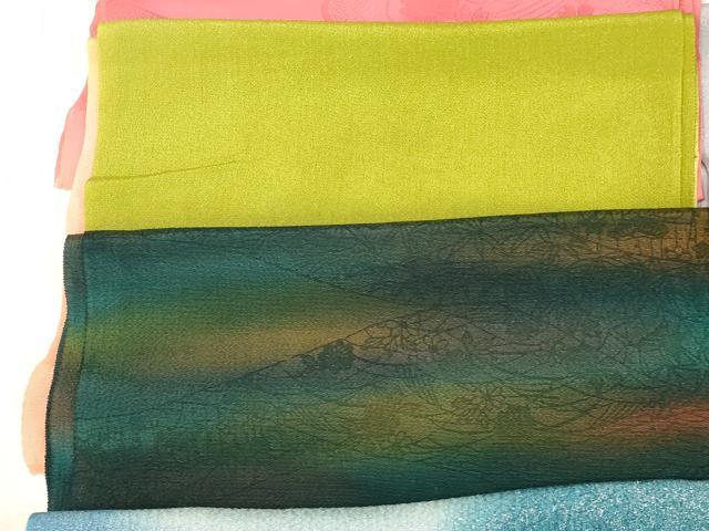 平和屋着物★和装小物　上質な帯揚げ　10枚セット　未使用品多数　逸品　AAAO1701ps