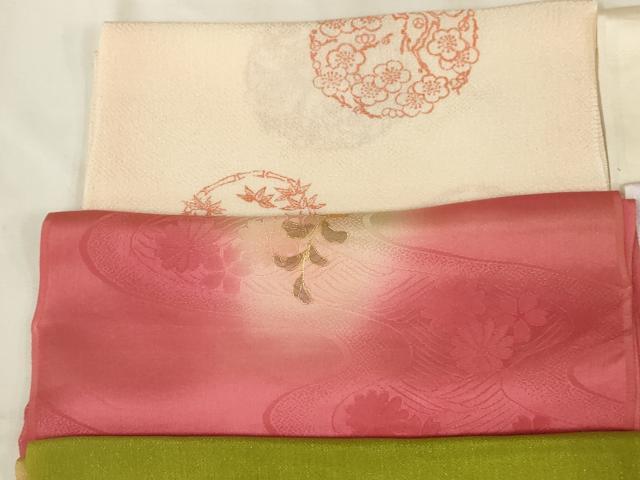 平和屋着物★和装小物　上質な帯揚げ　10枚セット　未使用品多数　逸品　AAAO1701ps