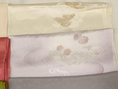 平和屋着物★和装小物　上質な帯揚げ　10枚セット　未使用品多数　逸品　AAAO1701ps