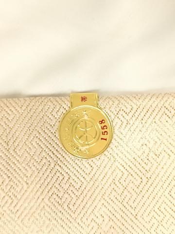 平和屋着物◎西陣 佐賀錦 六通柄袋帯 地紙鳳凰花文 金糸 証紙付き 正絹 逸品 AAAO2986wt
