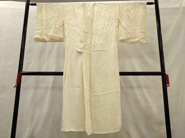 平和屋着物■長襦袢　無双仕立て　草花地紋　正絹　逸品　AAAO3196cg