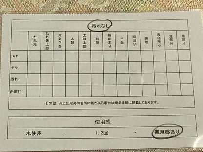 平和屋着物◎佐賀錦 六通柄袋帯 地紙花鳥文 金銀糸 正絹 逸品 AAAO5464ou