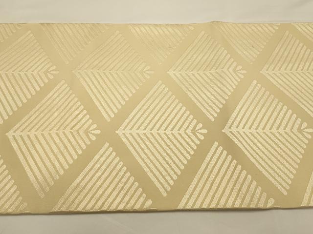 平和屋着物◎六通柄京袋帯 松菱文 正絹 逸品 AAAO9477tm