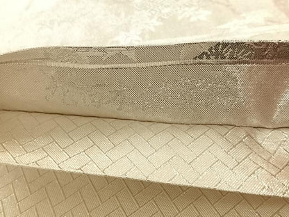 平和屋着物◎九百本佐賀錦　六通柄袋帯　地紙鴛鴦華文　金銀糸　正絹　逸品　AAAP5711wt