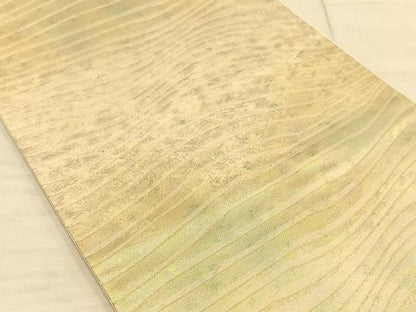 平和屋着物◎六通柄袋帯 流水文 金糸 引箔 正絹 逸品 AAAP6264ey
