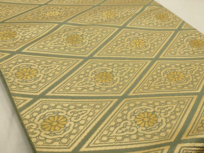平和屋着物◎六通柄袋帯 花菱文 金糸 正絹 逸品 AAAP8239ou