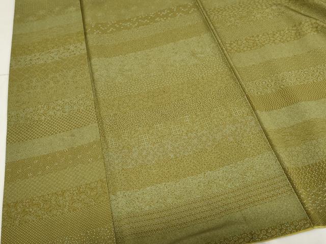 平和屋着物●江戸小紋　伝統工芸士　染谷梅治　百柄　正絹　逸品　AAAP8603ma