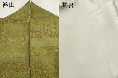 平和屋着物●江戸小紋　伝統工芸士　染谷梅治　百柄　正絹　逸品　AAAP8603ma