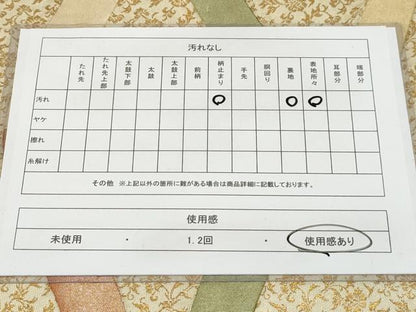 平和屋着物■六通柄袋帯　切嵌　立涌花文　金糸　正絹　逸品　AAAP8743sx