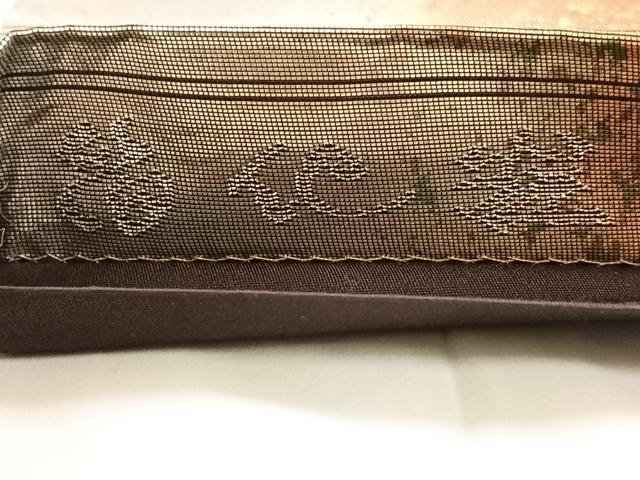 平和屋着物◎六通柄袋帯 霞文 引箔 正絹 逸品 AAAP9047ey