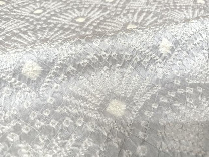 平和屋着物●訪問着 総絞り 青海波 暈し染め ロング丈 正絹 逸品 未使用 AAAQ0479np