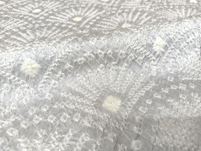 平和屋着物●訪問着 総絞り 青海波 暈し染め ロング丈 正絹 逸品 未使用 AAAQ0479np