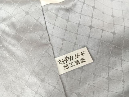 平和屋着物●訪問着 総絞り 青海波 暈し染め ロング丈 正絹 逸品 未使用 AAAQ0479np