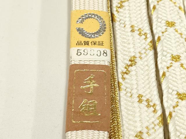 平和屋着物●和装小物 上質な帯締め5本セット 礼装用 高麗組 綾出し 笹浪組 金糸 亀房付き 逸品 全て未使用 AAAQ2684ay