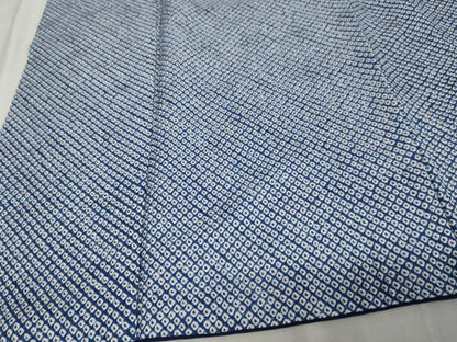 平和屋着物■大変加工の良い総絞り小紋　総絞り　鹿の子　正絹　逸品　AAAQ8607sw