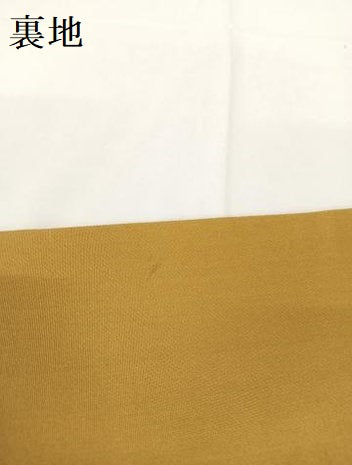 平和屋着物●六通柄袋帯 唐織 風景文 金糸 正絹 逸品 AAAR0186np