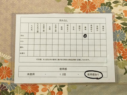 平和屋着物◎六通柄袋帯　唐織　草花文　金糸　正絹　逸品　AAAR0519tm