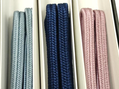 平和屋着物●和装小物　上質な帯締め12本セット　冠組　ゆるぎ組　切り房・撚り房　箱入り　逸品　全て未使用　AAAR1510ay