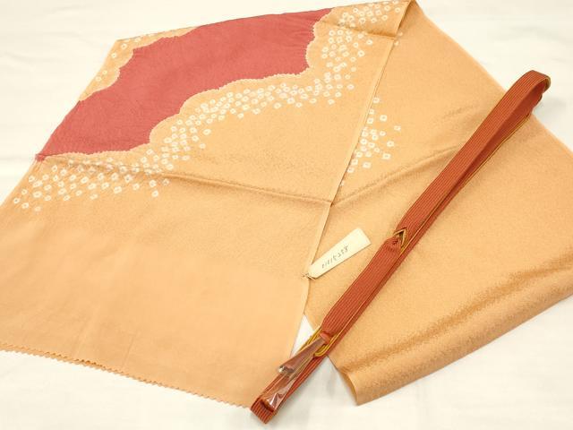 平和屋着物●和装小物 帯締め・帯揚げセット 絞り 高麗組 逸品 未使用 AAAR3080ay
