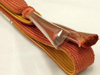 平和屋着物●和装小物 帯締め・帯揚げセット 絞り 高麗組 逸品 未使用 AAAR3080ay