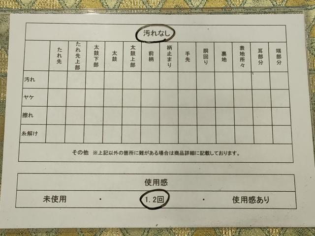 平和屋着物◎六通柄袋帯 琳派つづれ織 幾何学文 金糸 正絹 逸品 AAAR4655ou