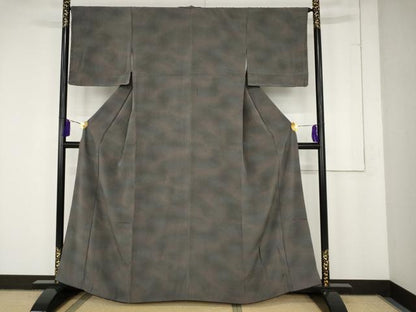 平和屋着物■上質な小紋　霞文　暈し染め　正絹　逸品　AAAR5252ru