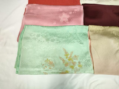平和屋着物★和装小物　上質な帯揚げ　10枚セット　逸品　AAAR6197ps