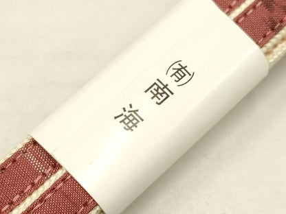 平和屋着物●和装小物　上質な帯締め5本セット　本場琉球絣　紅型　逸品　全て未使用　AAAR6774ay