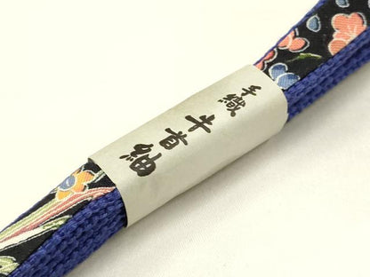 平和屋着物●和装小物　上質な帯締め8本セット　優佳良織　メノコ紬　牛首紬　飯田紬　逸品　全て未使用　AAAR6775ay
