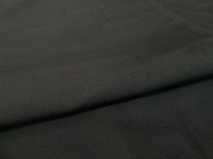 平和屋着物●男性　黒紋付　羽織セット　正絹　逸品　AAAQ0673np