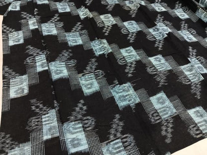 平和屋着物●久留米絣　単衣　綿　逸品　AAAR7676ph