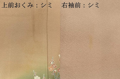 平和屋着物■豪華色留袖 風景文 ときがら茶色 暈し染め 正絹 逸品 AAAR8137jh
