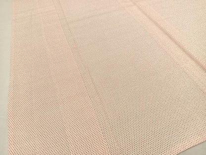 平和屋着物▽本塩沢 単衣 蚊絣 正絹 逸品 AAAS1490oa