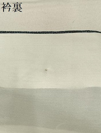 平和屋着物▽本塩沢 単衣 亀甲絣 雪輪文 正絹 逸品 未使用 AAAS1504oa