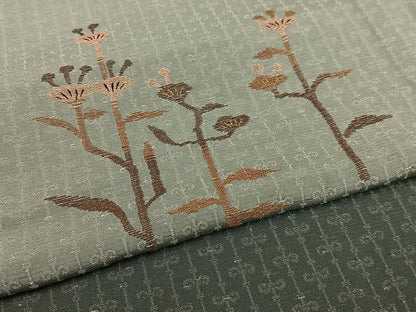 平和屋着物▽豪華色留袖 単衣 刺繍 松文 暈し染め 金糸 正絹 逸品 AAAS1507oa