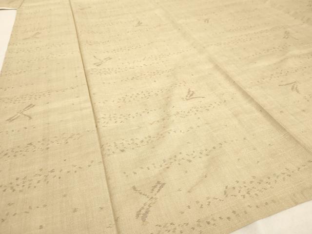 平和屋着物▽上質な紬 単衣 トンボ 正絹 逸品 未使用 AAAS3078iu